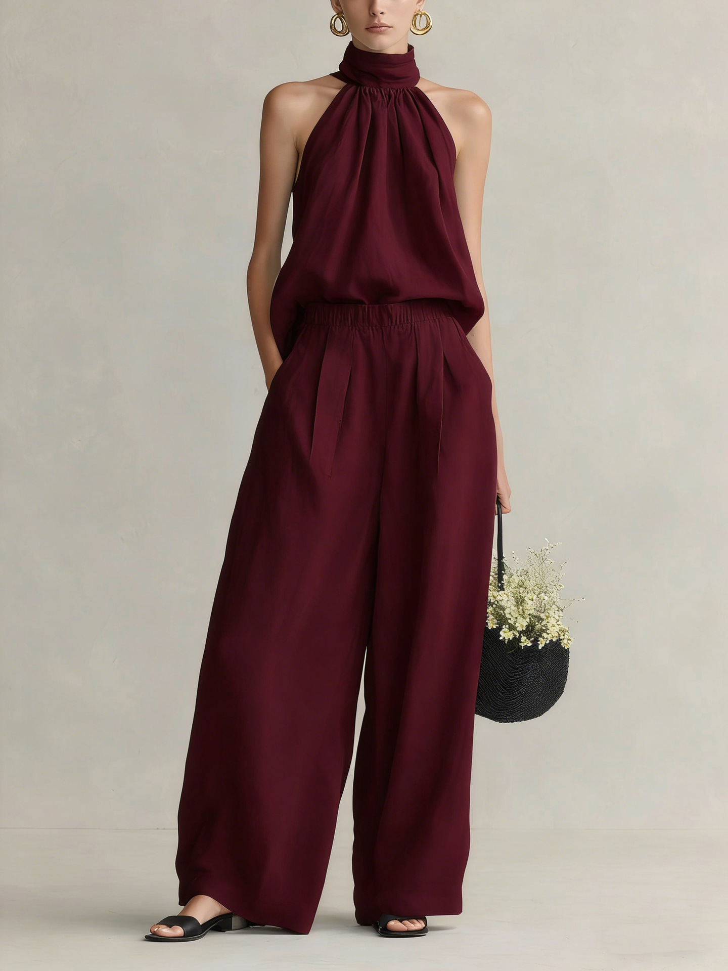 Women's 2026 Summer New Style  - Linen Pant Wide 评论和价格