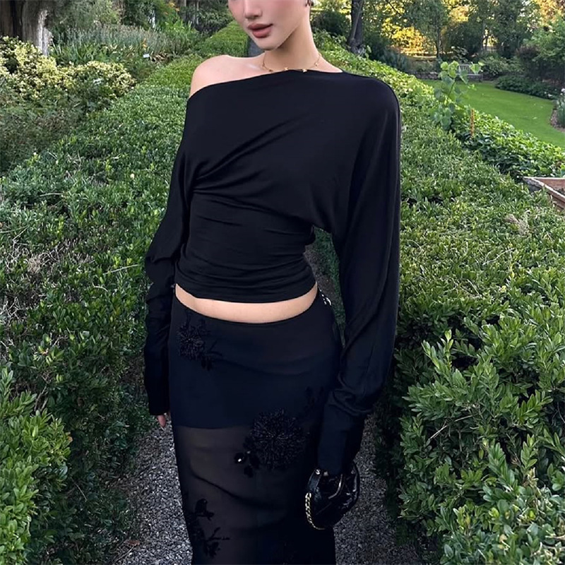 2026 Women’s One Shoulder Top  - Blouse Off Shoulder 评论和价格